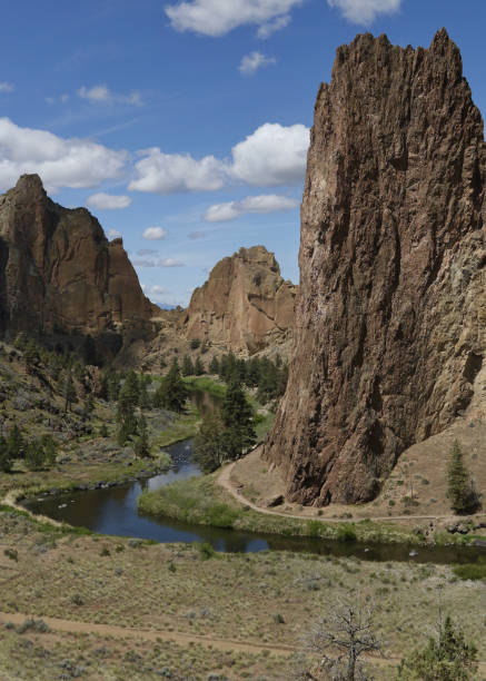 istock Crooked River as it flows through Smith Rock State Park, Oregon 1345522844