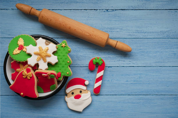 istock Christmas cookies and coffee 1345524816