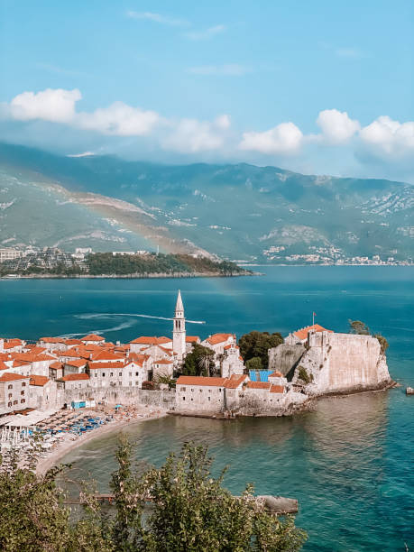 istock Old Town of Budva in Montenegro 1345526383