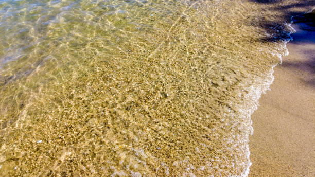 istock Beautiful sea wave and stones in Bodrum 1345538499