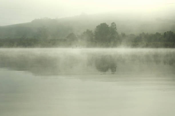 istock misty morning over the lake 1345542887