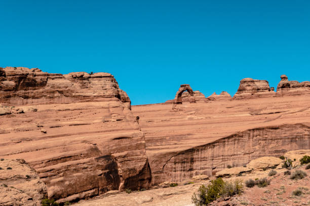 istock Stunning rock formations at Arches National Park in Moab, Utah 1345547942