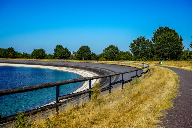 istock Very hot summer at the water reservoir. 1345547984