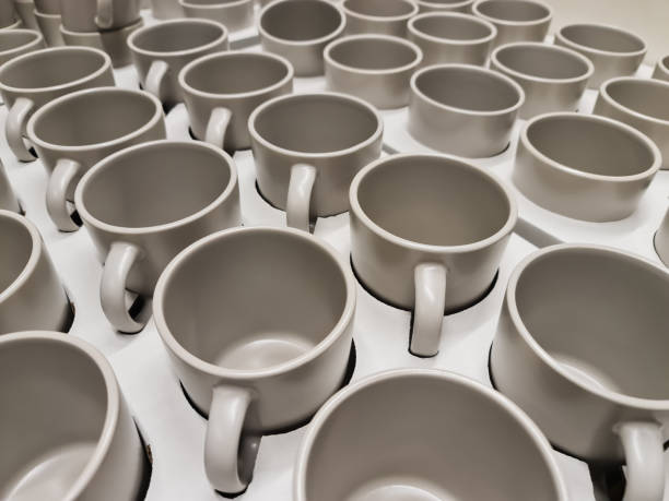 istock Many rows of grey coffee cups 1345552295