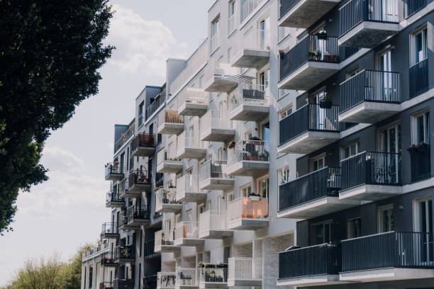 istock apartment buildings in Berlin, Germany 1345557692