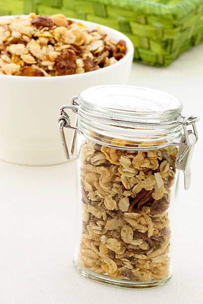 istock healthy granola and fresh fruits 134556517