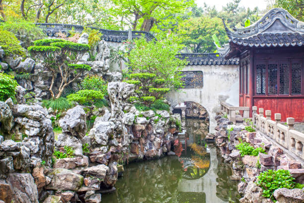 istock Yu Yuan Garden in Shanghai 1345571520
