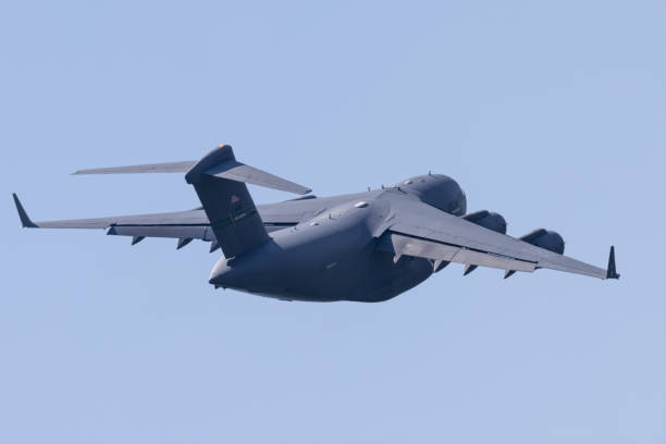istock C-17 Globemaster III in a close view 1345575109