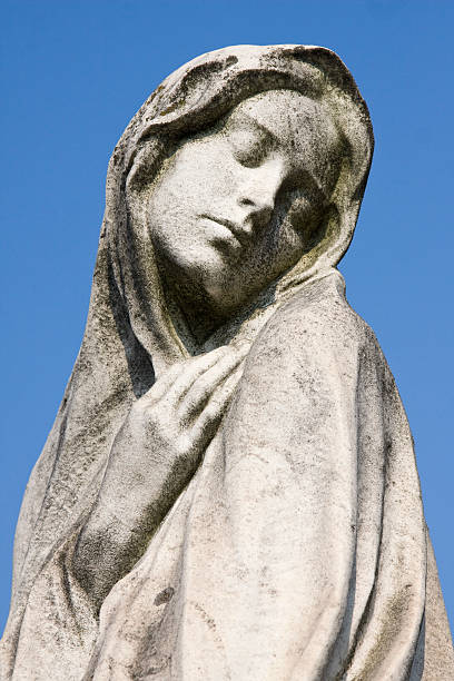 istock statue of a sad woman 134559593