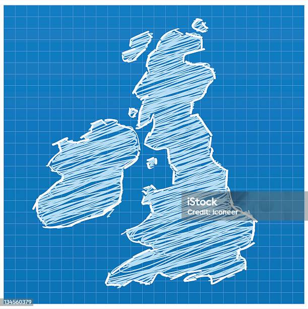Соединенное Королевство Эскиза — стоковая векторная графика и другие изображения на тему Без людей - Без людей, Векторная графика, Великобритания