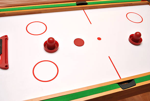 Air Hockey stock photo