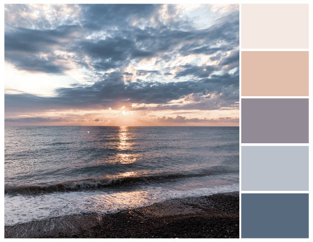 istock Pastel colour palette. Color swatch 1345620141