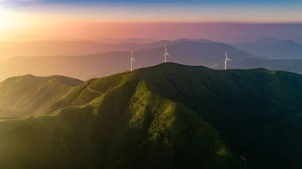 Photo of Large-scale wind power generation in mountainous areas