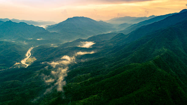 istock Beautiful nature reservoir 1345635540