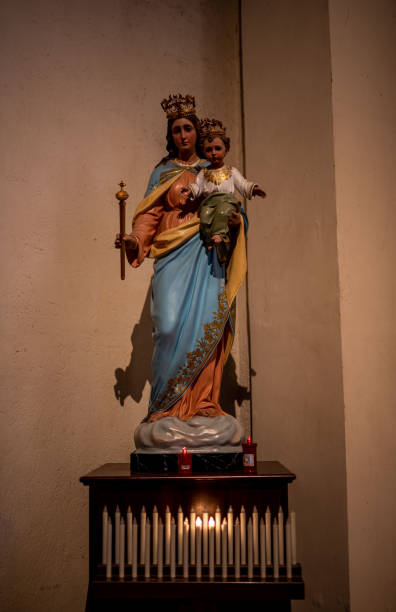 istock statue of the madonna with jesus 1345635705