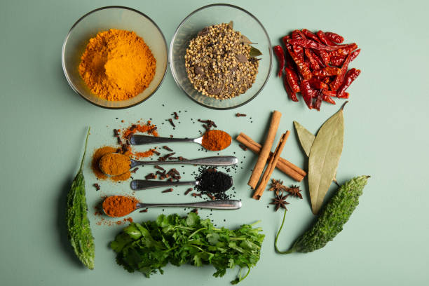 istock Indian cuisine ingredients 1345636847