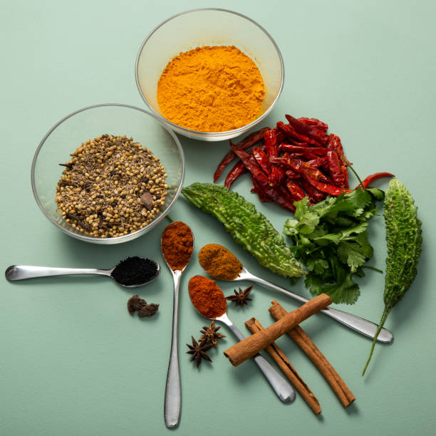 istock Indian cuisine ingredients 1345636935