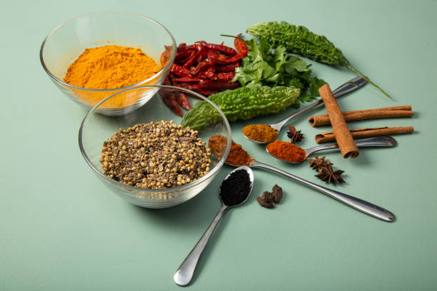 istock Indian cuisine ingredients 1345636936