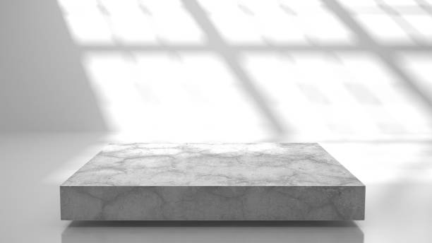istock Abstract scene podium mockup. Award ceremony concept 1345638988