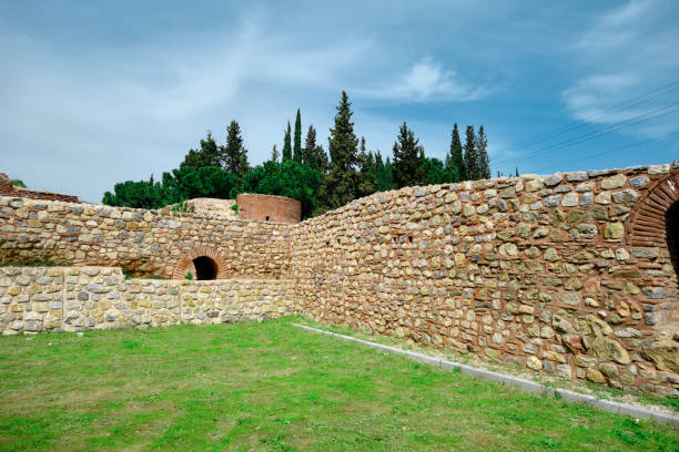 Abandoned and brownfield ancient city walls