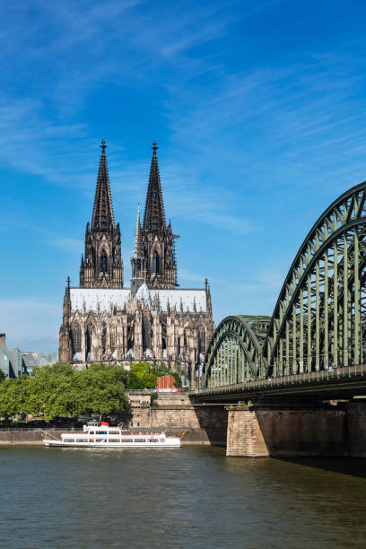 istock Cologne Cathedral And Rhine River, Germany 1345646799