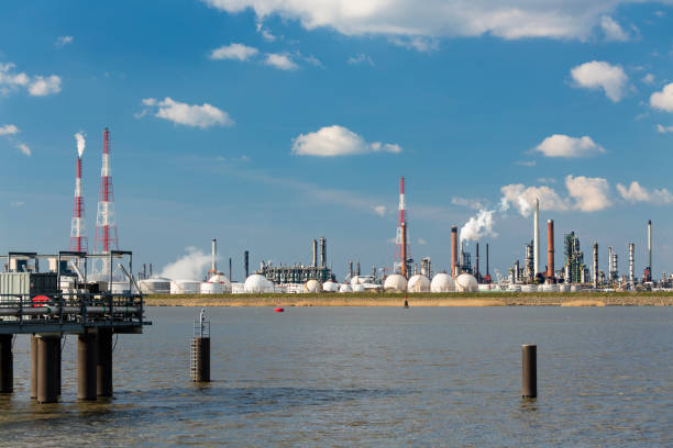 istock Antwerp Port Refinery And Jetty 1345646902