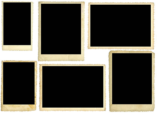 Antique Photo Frames stock photo