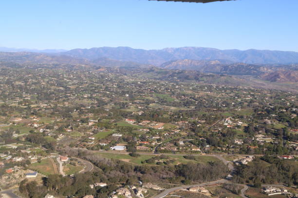 istock Flight over southern california 1345657782