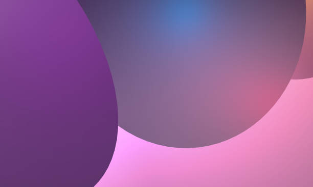 istock Abstract background in purple and blue. 1345661606