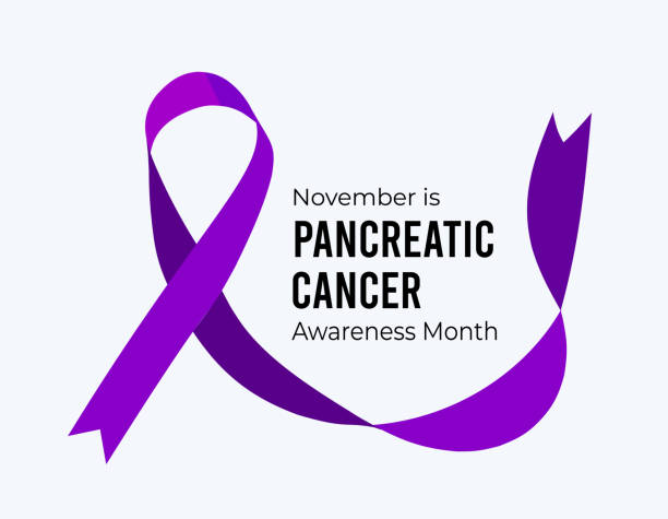 istock November is Pancreatic Cancer Awareness Month. Vector illustration 1345665293