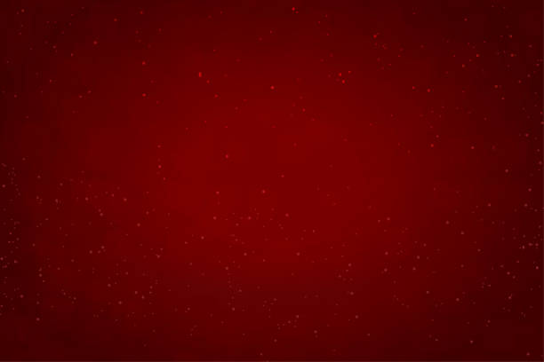 illustrations, cliparts, dessins animés et icônes de design abstrait horizontal vide vibrant rouge foncé ou marron textured vectoriel noël tacheté arrière-plans brillants comme des étoiles scintillantes scintillantes dans la galaxie - backgrounds shiny glitter crumpled