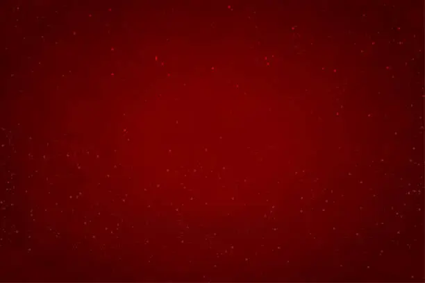 Vector illustration of Blank empty horizontal abstract design vibrant dark red or maroon coloured textured vector Christmas spotted shiny backgrounds like glittering twinkling stars in galaxy