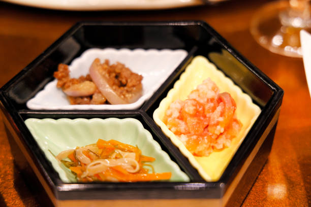 istock Japanese food served at the hotel dinner 1345676652