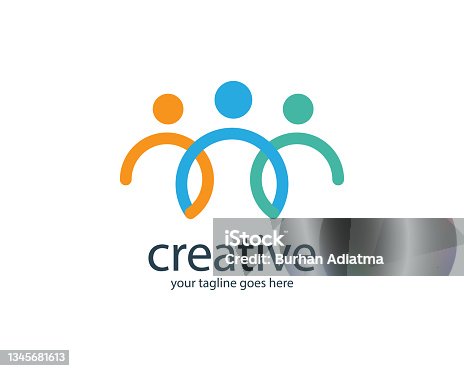istock Creative People Logo Vector Illustration Design Editable Resizable EPS 10 1345681613