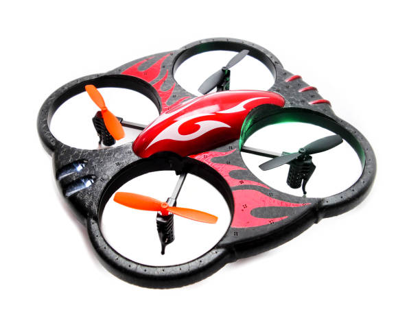 colorful styrofoam toy drone