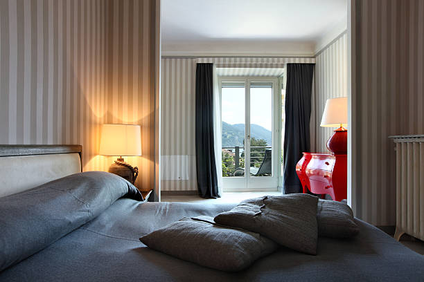 istock interior luxury apartment, comfortable bedroom 134569052