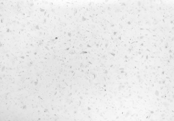white quartz artificial stone texture background for counter top, table top, basin finishing. polished artificial stone quartz agglomerate texture. abstract interior material background. - quartz imagens e fotografias de stock
