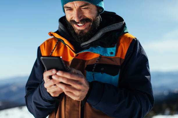 istock Checking the best routes and slopes 1345690930