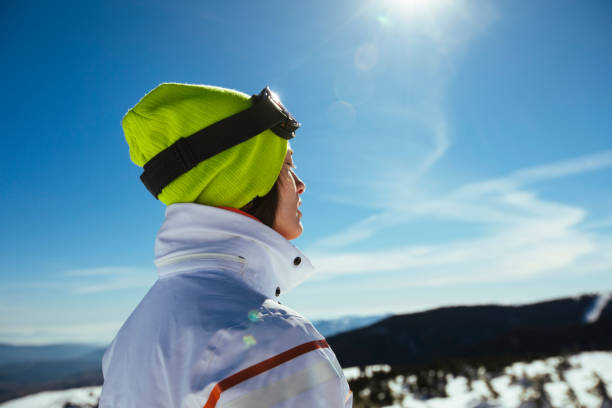 istock Just looking at the mountains makes her happy 1345690931