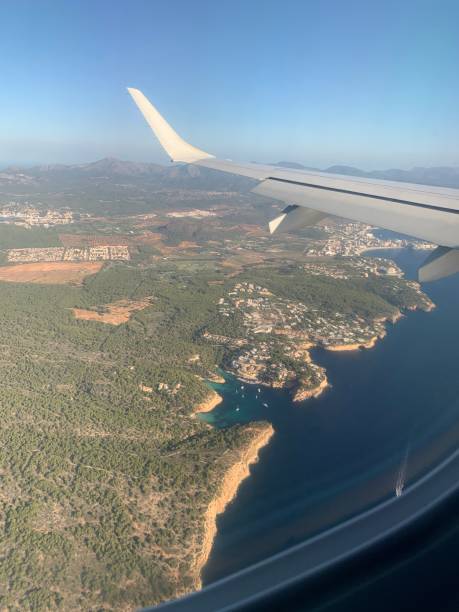 istock Birds eye view of Mallorca, Spain 1345709203