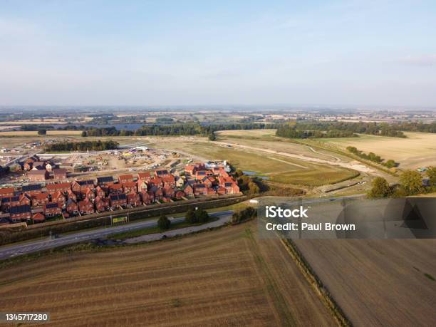 Kingsgrove Development Wantage Stock Photo - Download Image Now - Land, Development, Aerial View