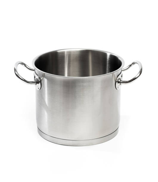 istock professional stainless steel pan isolated on white background - Image 1345720704