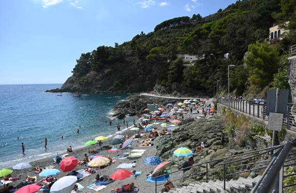 istock Scenery of Bonassola Beach 1345732574