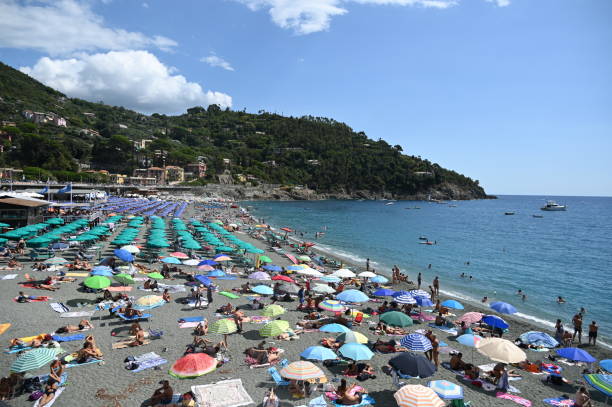 istock Scenery of Bonassola Beach 1345732579