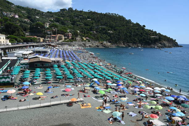 istock Scenery of Bonassola Beach 1345732600