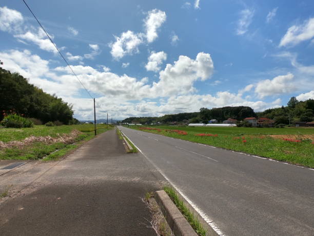 istock The country road in Izumo 1345733233