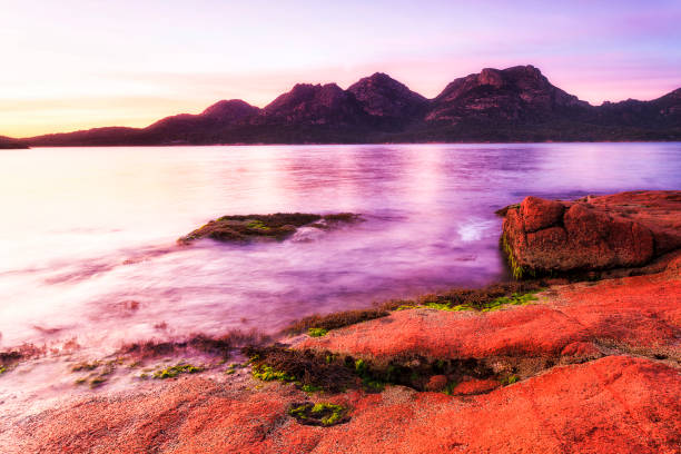 istock Tas Coles bay granite moss to range 1345738207