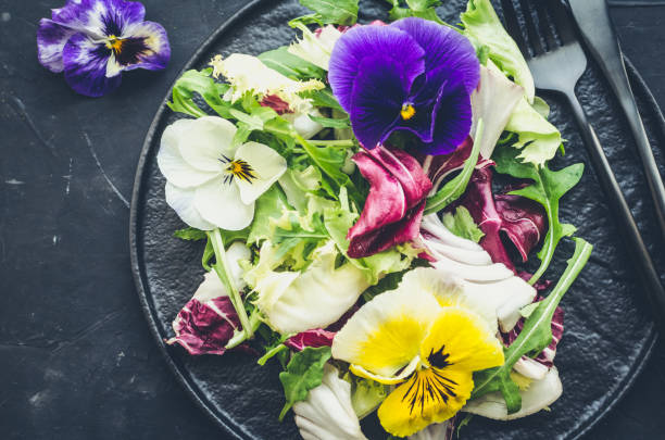 istock Healthy salad on the table 1345741371