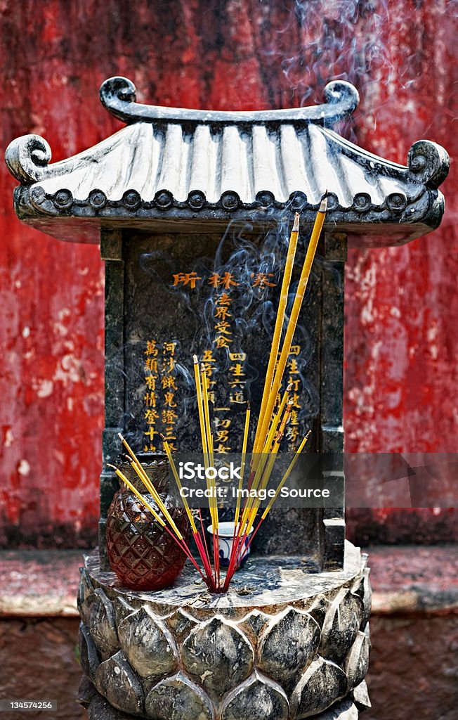 Incense sticks in Chua Ngoc Hoang, Ngoc Hoang Pagoda, Ho Chi Minh City , Vietnam Ho Chi Minh City,Vietnam, Burning Stock Photo