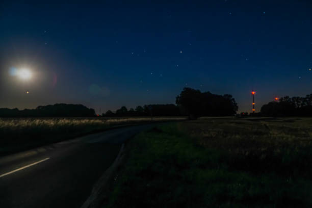 istock A field in the dark in germany. 1345745312